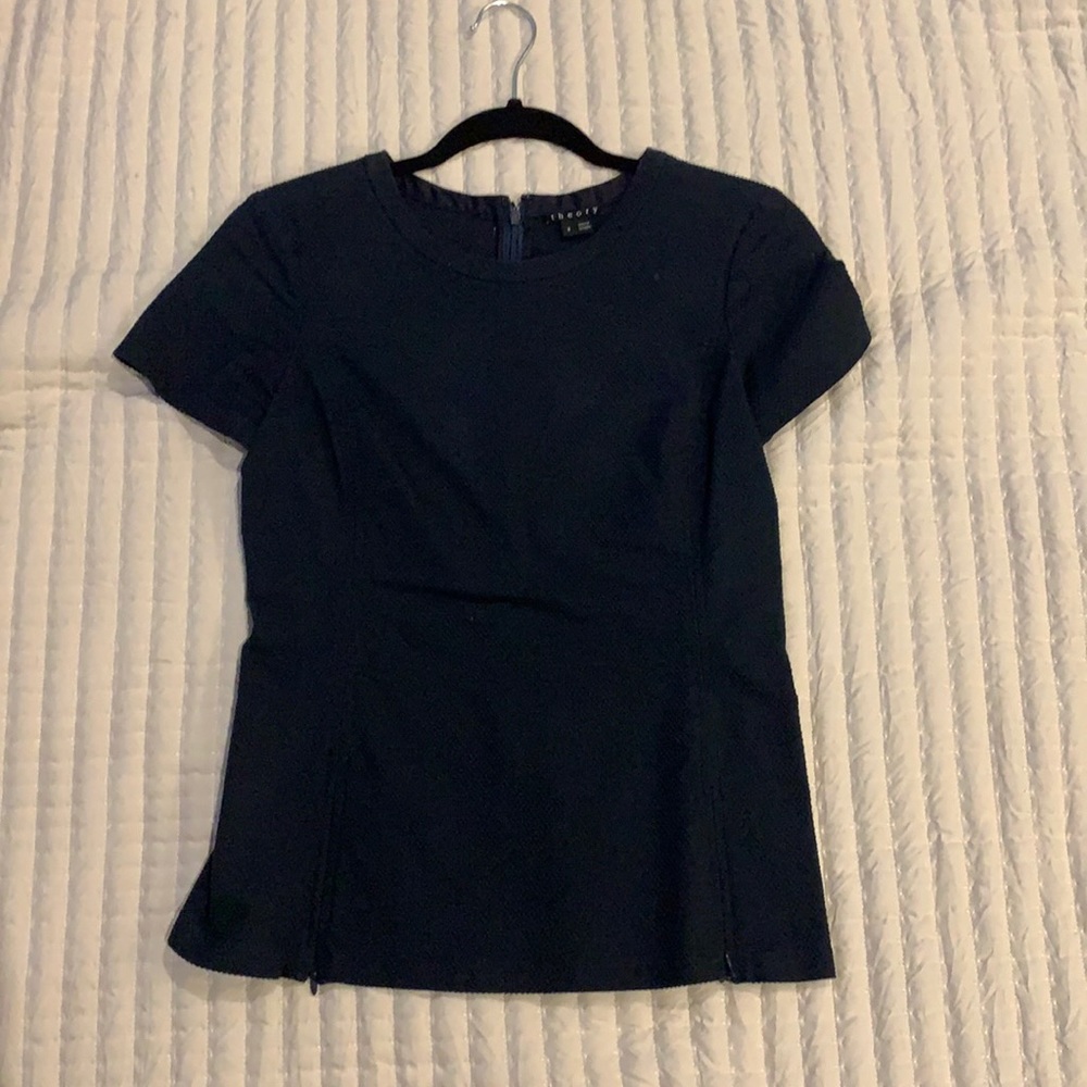 Theory Peplum Top